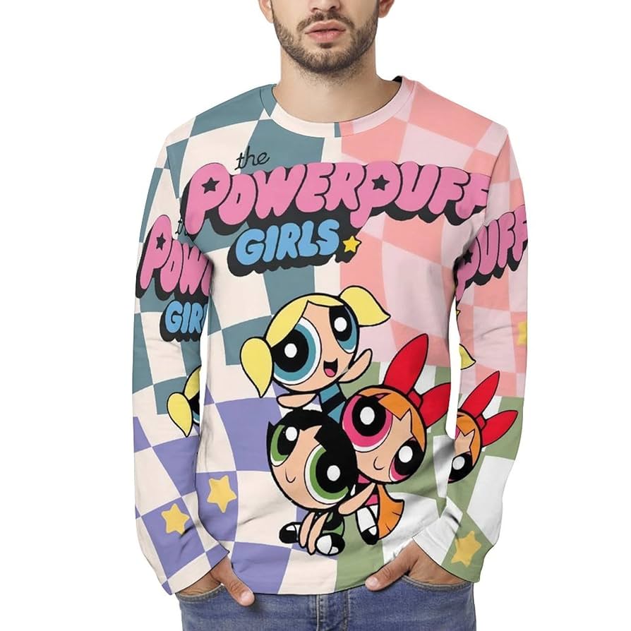 パワーパフガールズ　両面プリント　ヴィンテージTシャツ パワーパフガールズ×セーラームーン Tシャツ アニメ 両面プリント